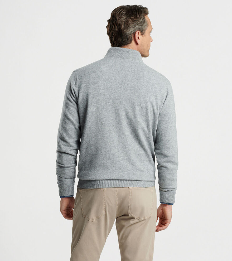 Artisan Crafted Cashmere Flex Quarter-Zip image number 3