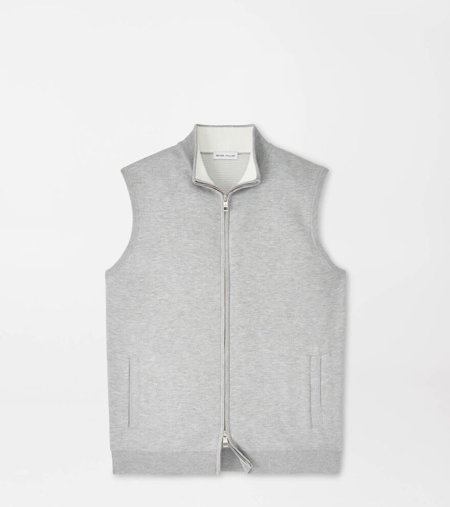 Coolspun Lite Full-Zip Sleeveless Jumper