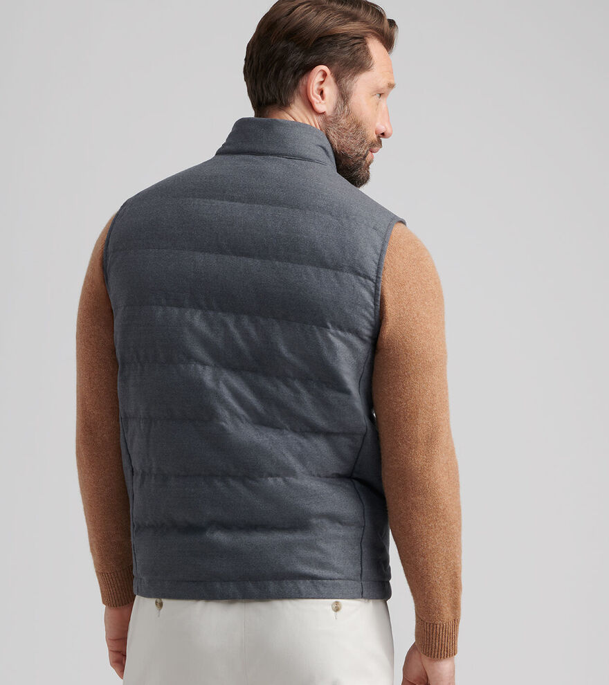 Davos Flannel Gilet image number 3