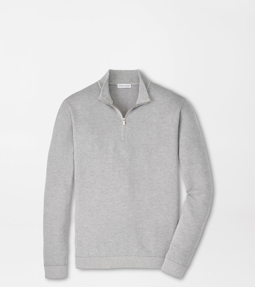 Coolspun Lite Birdseye Quarter Zip Jumper image number 1