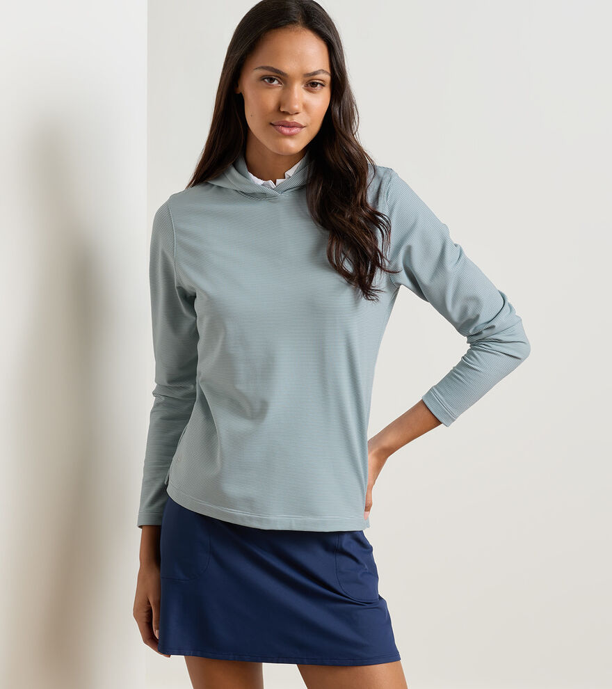 Sugar Stripe Pine Performance Hoodie image number 2