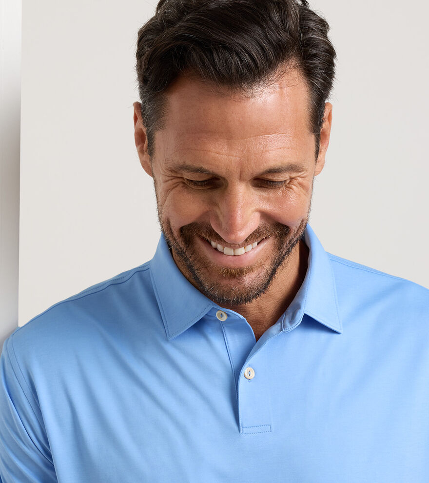 Featherweight M&eacute;lange Performance Polo image number 4