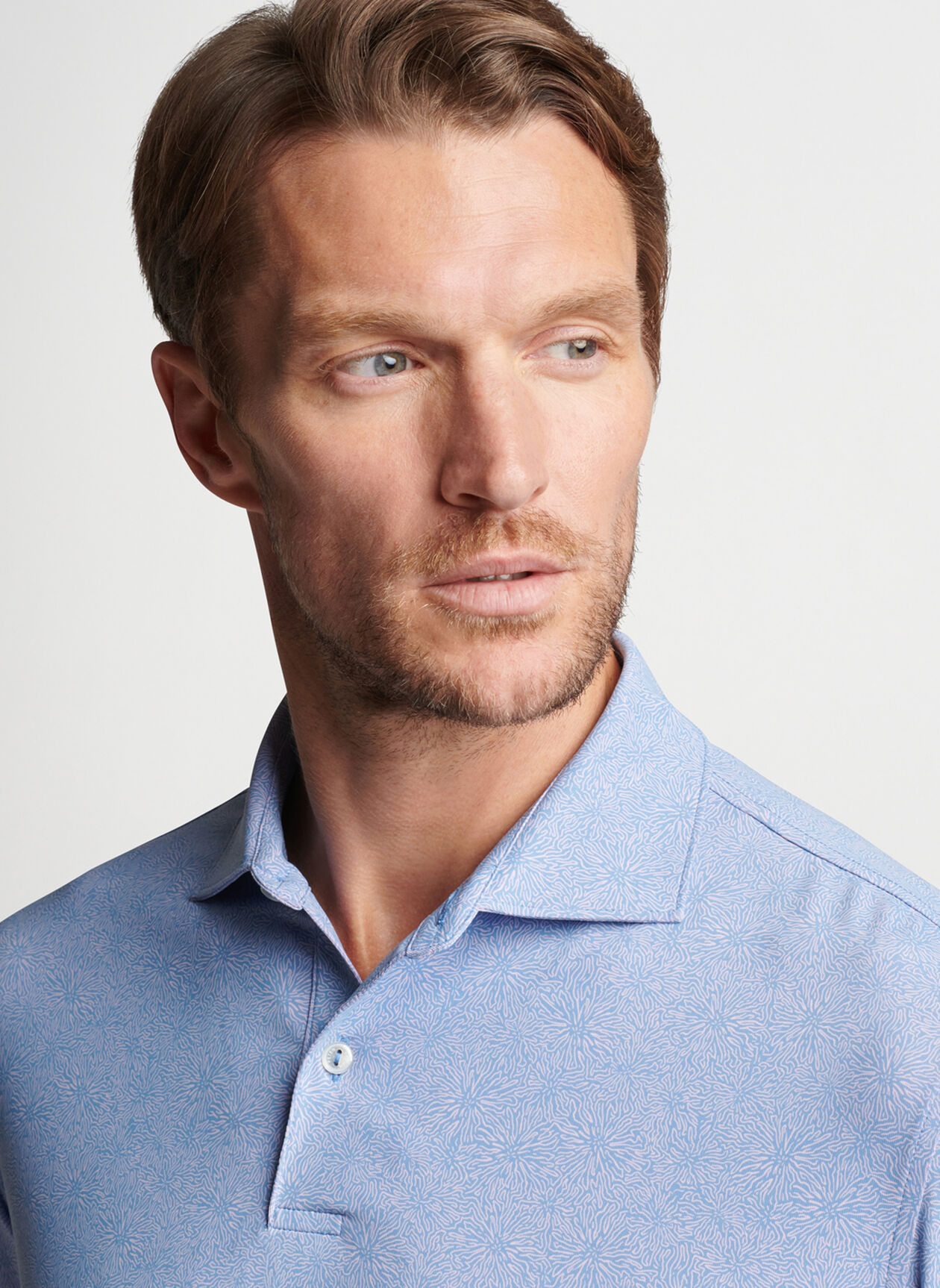 Amos Performance Jersey Polo Men's Polo Shirts Peter Millar