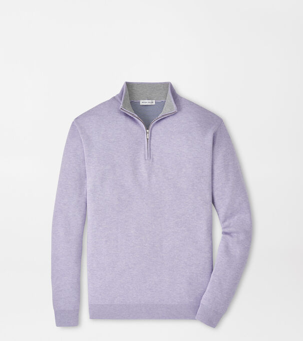 Coolspun Lite Cotton Quarter-Zip Jumper