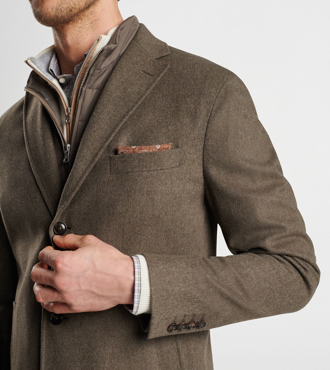 Oxford wool coat clearance