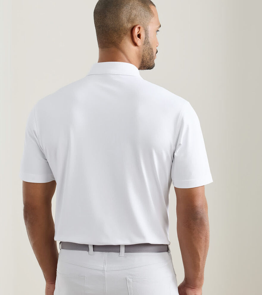 Solid Performance Mesh Polo - Alternate Image 2