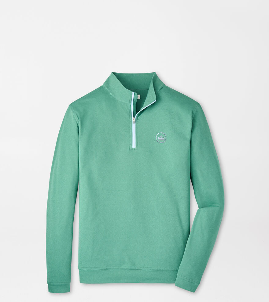 Crown Seal Perth M&eacute;lange Performance Quarter-Zip image number 1