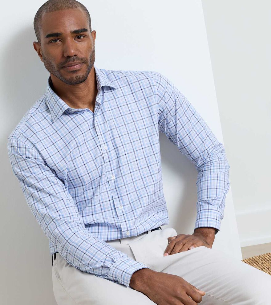Simon Crown Lite Cotton-Stretch Shirt image number 2