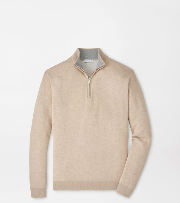 Coolspun Lite Cotton Quarter-Zip Jumper