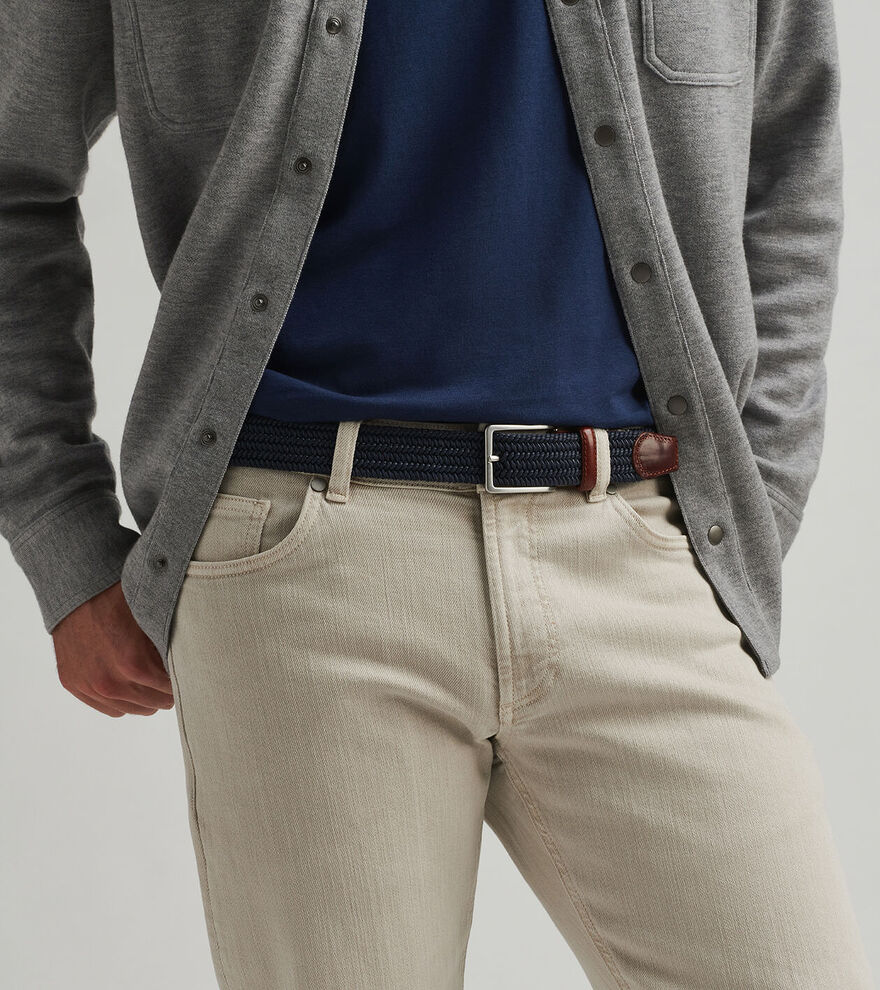 Waxed Braided Belt Men's Belts Peter Millar