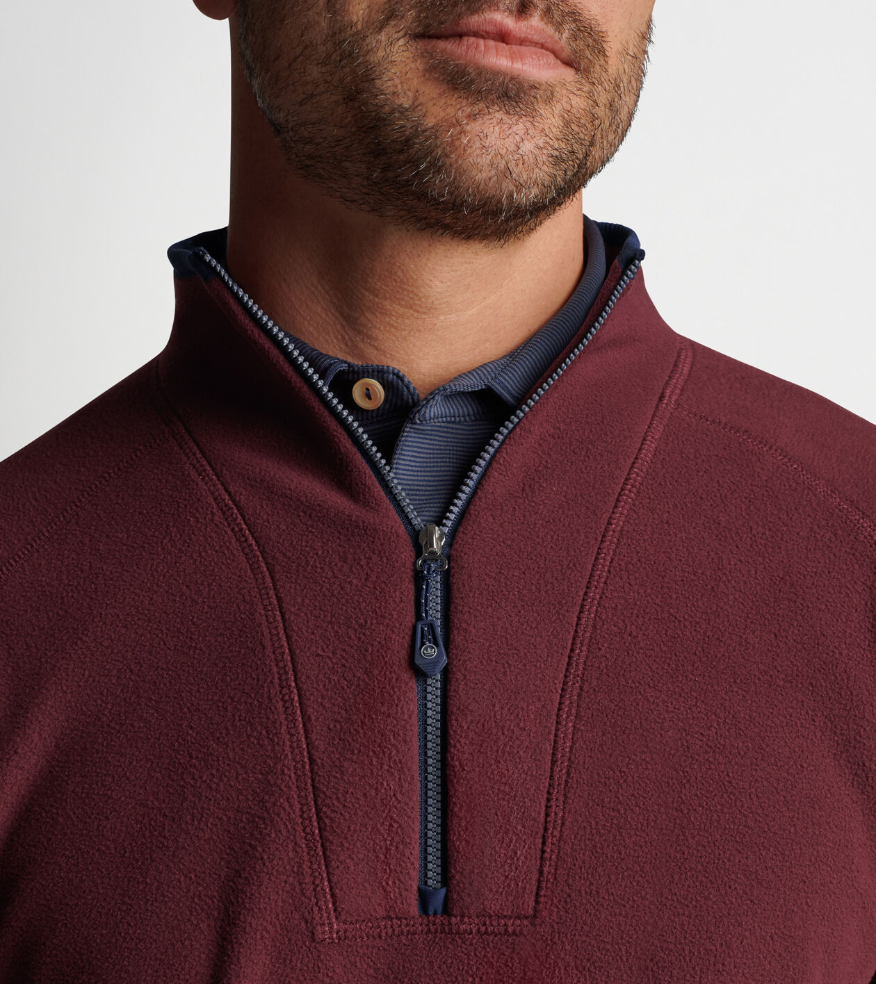 Half clearance zip microfleece