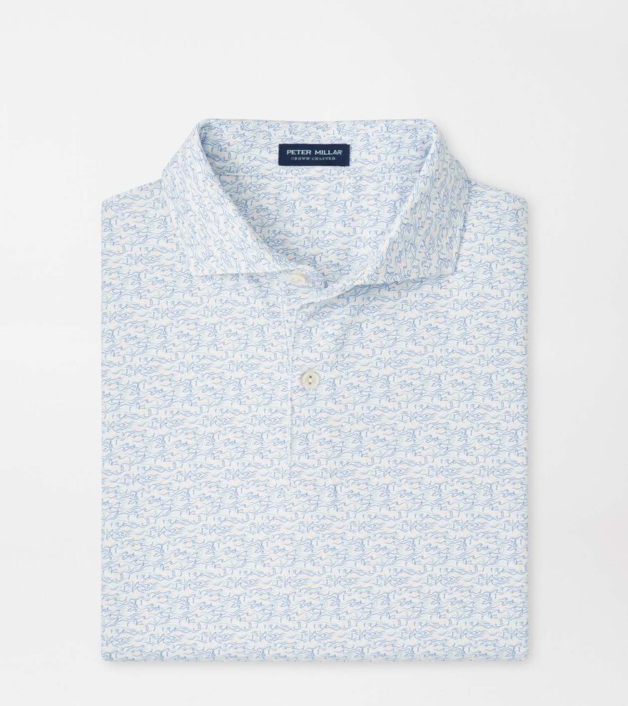 Melody Sea Performance Jersey Polo