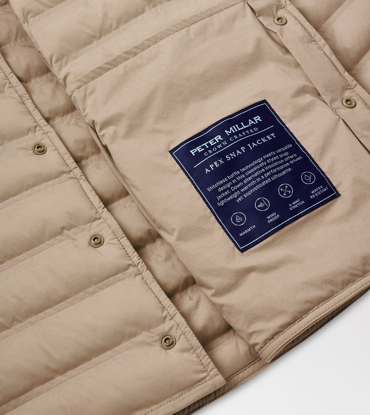 Down sierra 2025 snap jacket