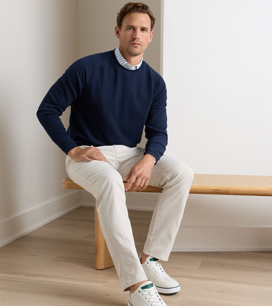 Cradle Piqu&eacute; Performance Crewneck image number 2