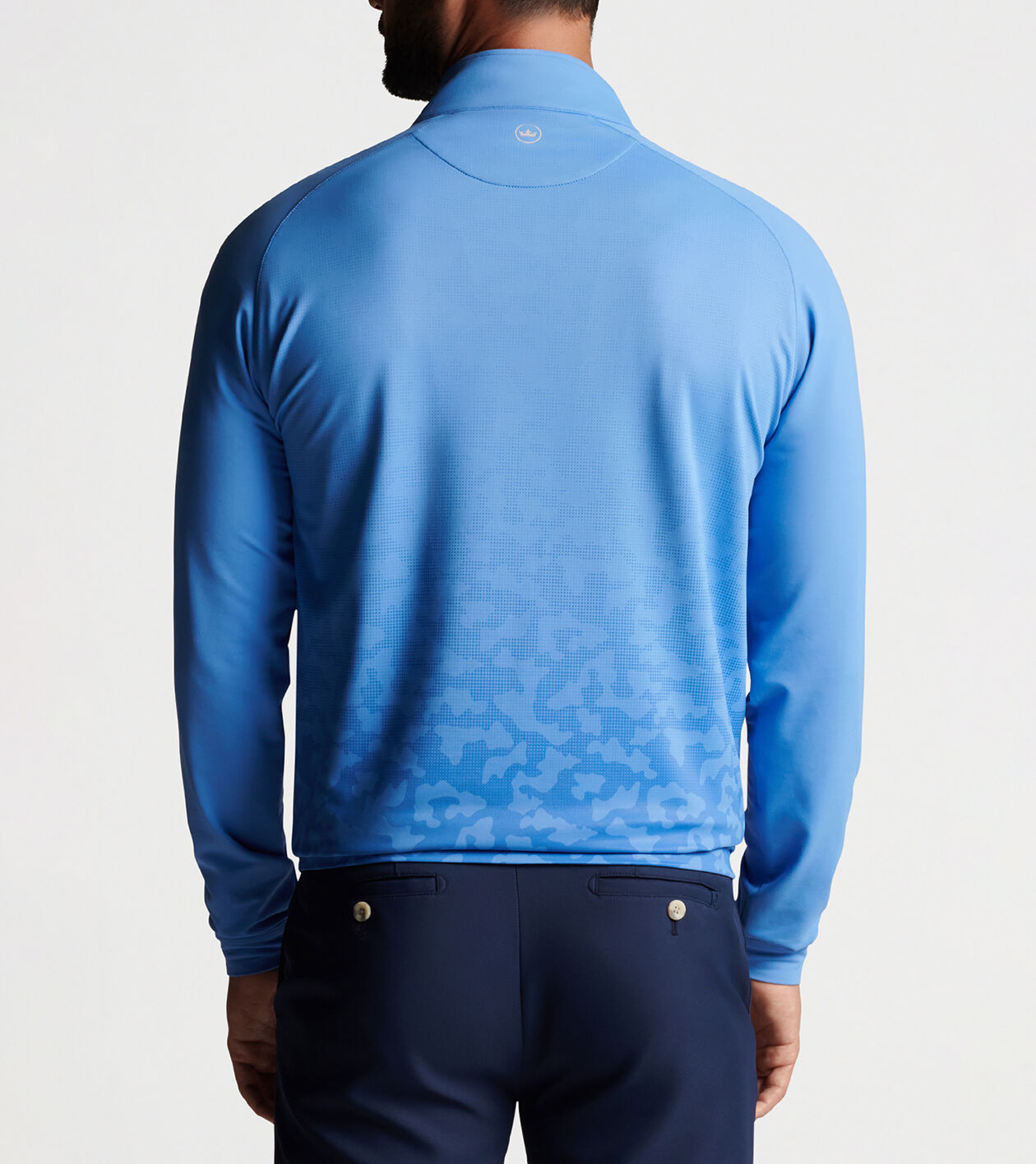Perth Dip Dye Camo Performance Quarter Zip