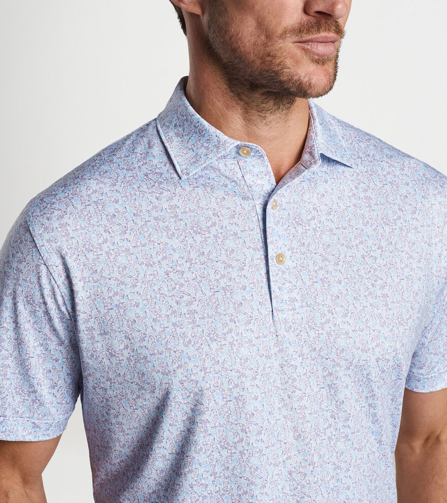 Dazed And Transfused Performance Jersey Polo image number 5