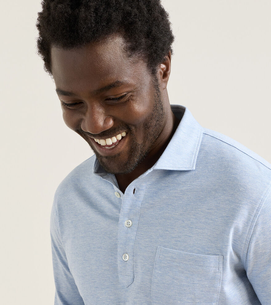 Landon Long-Sleeve Polo image number 5