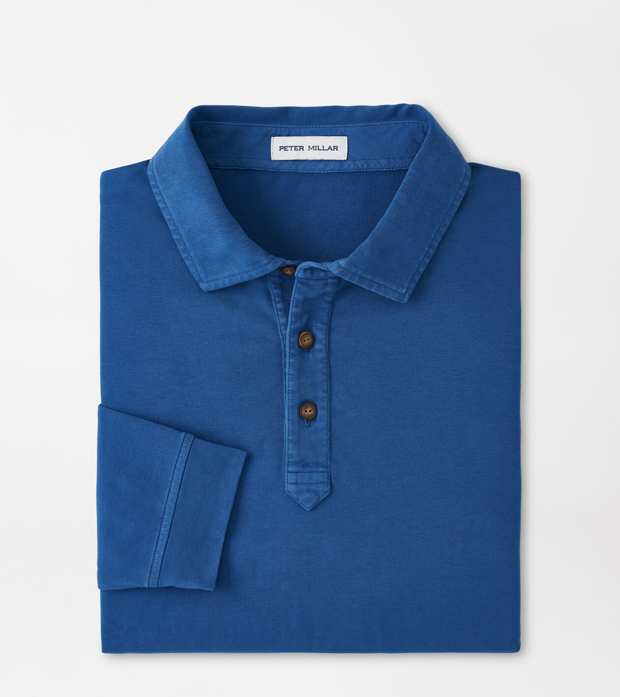 Lava Wash Long Sleeve Polo