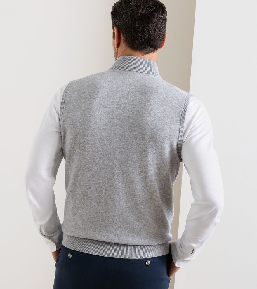 Coolspun Lite Full-Zip Sleeveless Jumper image number 3