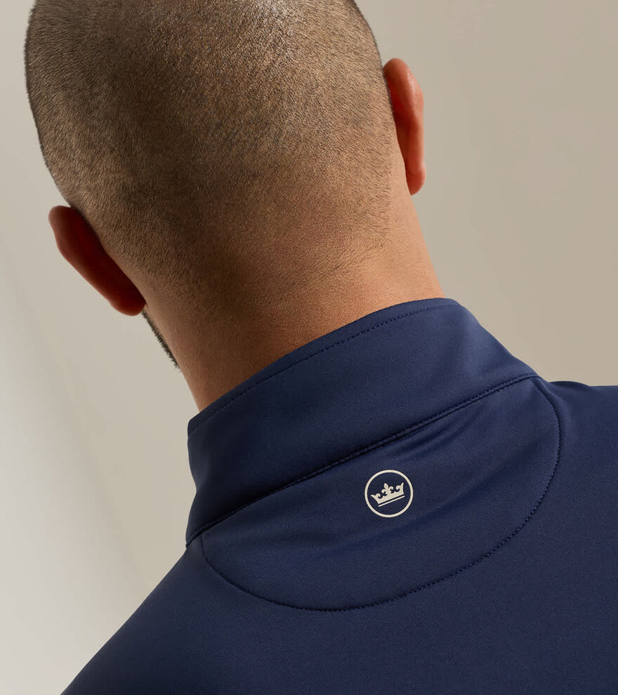 Galway Stretch Loop Terry Quarter-Zip Gilet - Alternate Image 3