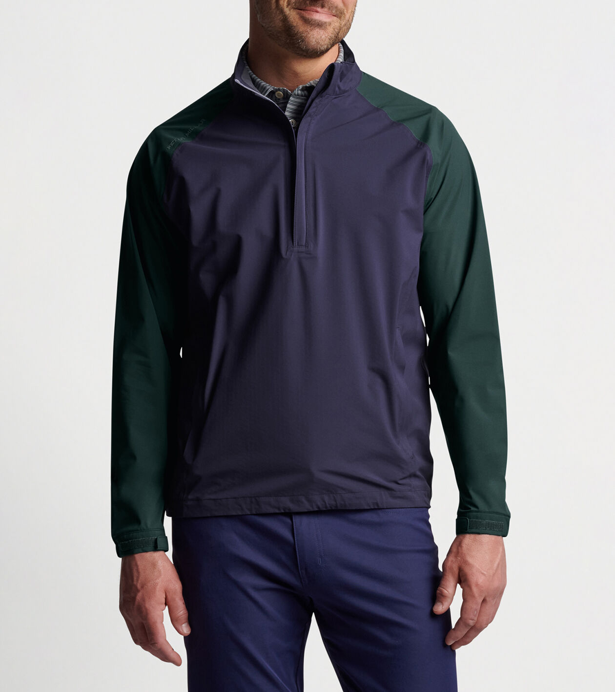 Half zip waterproof best sale