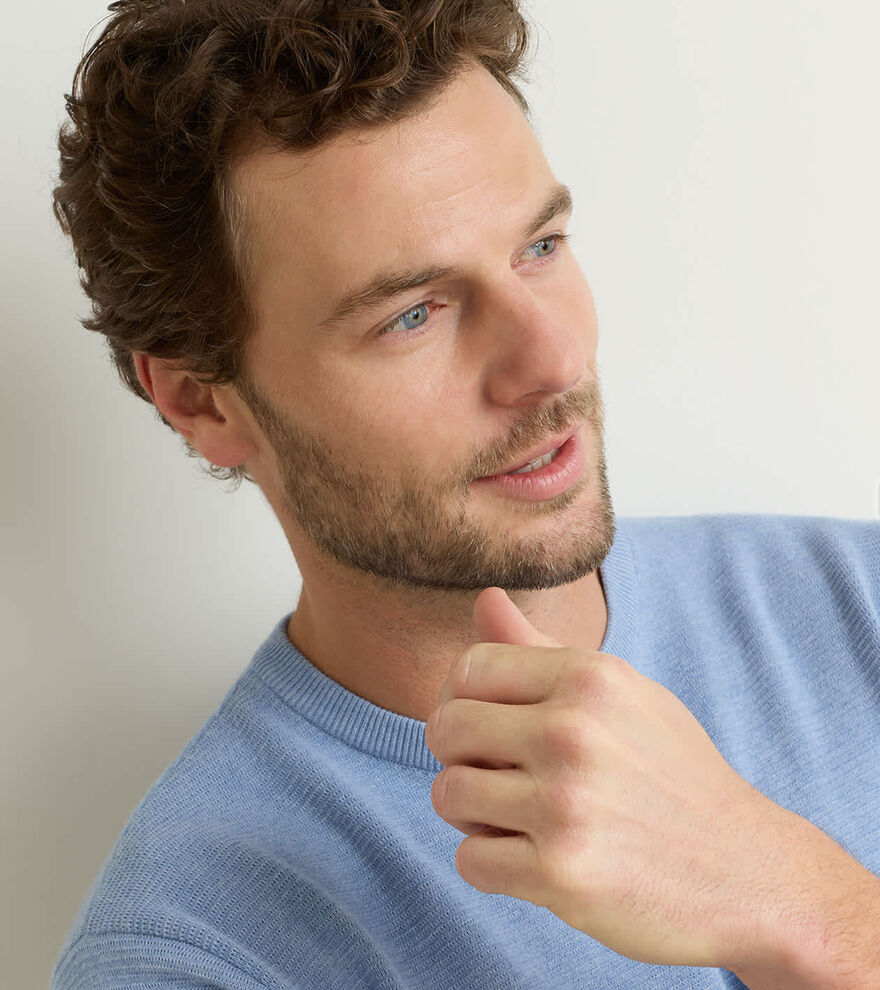 Coolspun Lite Textured Crewneck Jumper image number 4