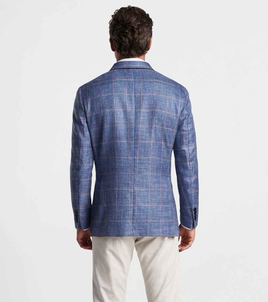 Roseville Windowpane Blazer Men's Blazers & Suits Peter Millar
