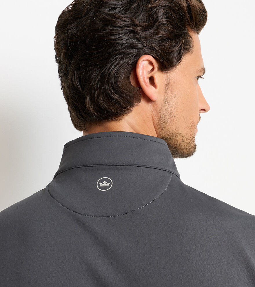 Galway Stretch Loop Terry Quarter-Zip Gilet image number 4