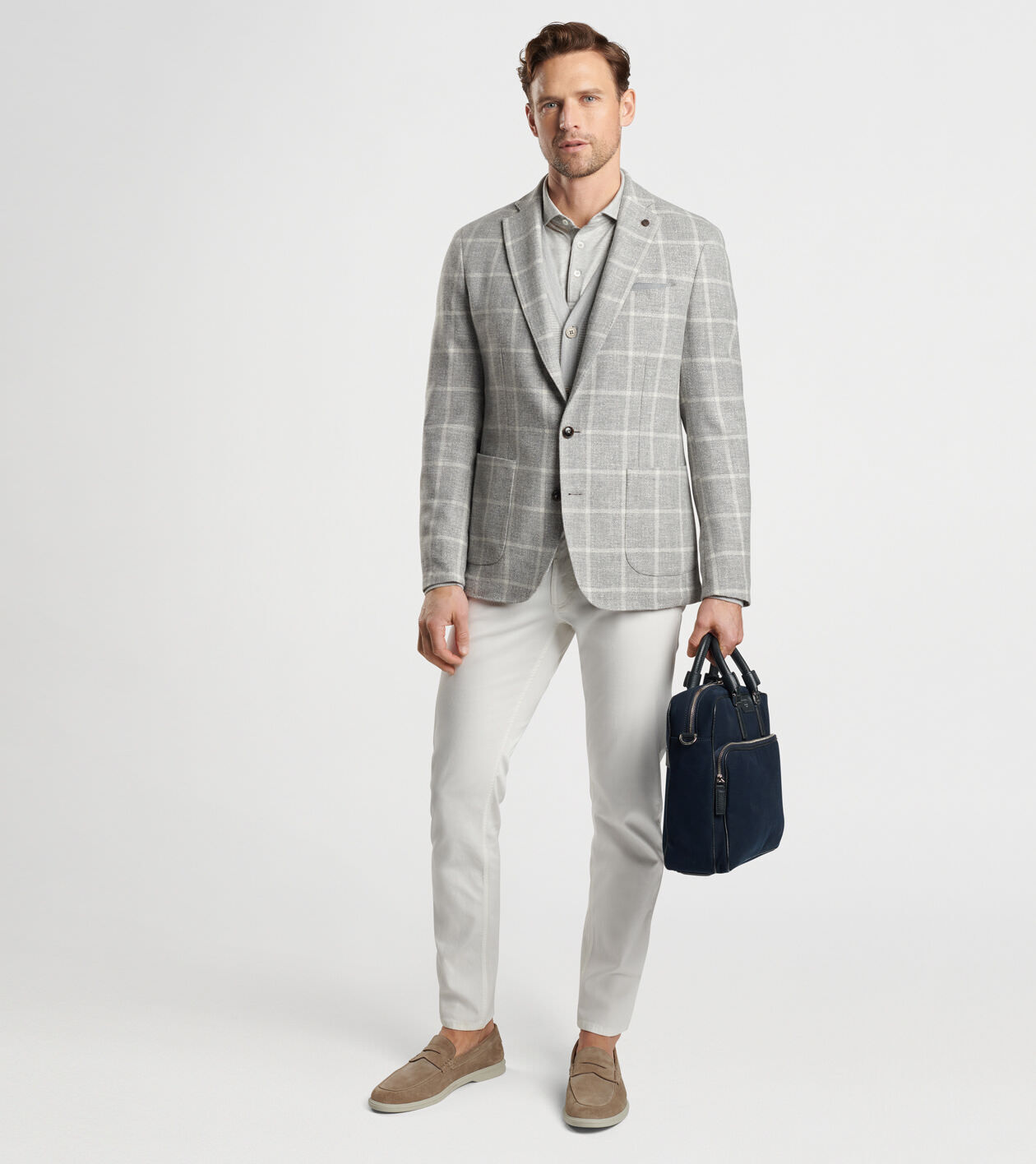 Dunne Windowpane Blazer Men s Blazers Peter Millar