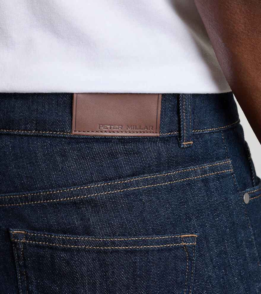 Vintage Washed Five-Pocket Denim - Alternate Image 3