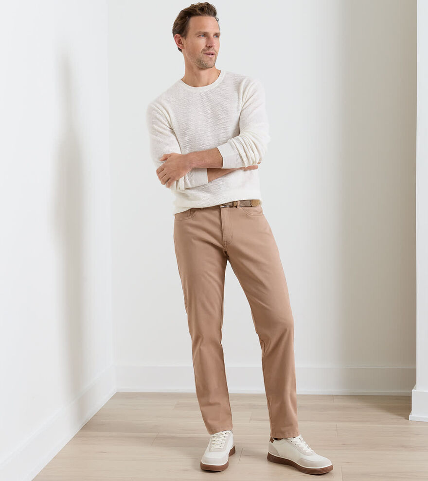 Signature Sateen Five-Pocket Trouser image number 2