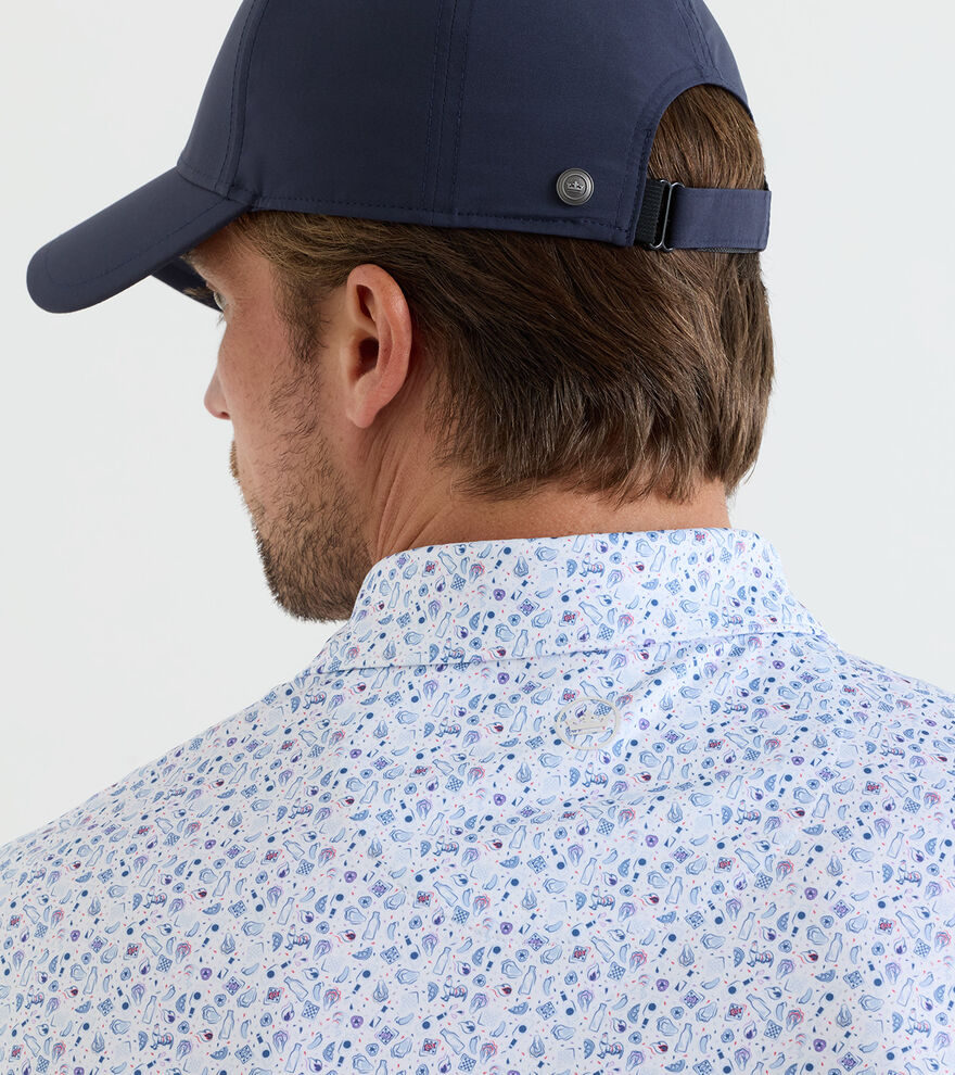 Oyster Roast Performance Jersey Polo image number 4