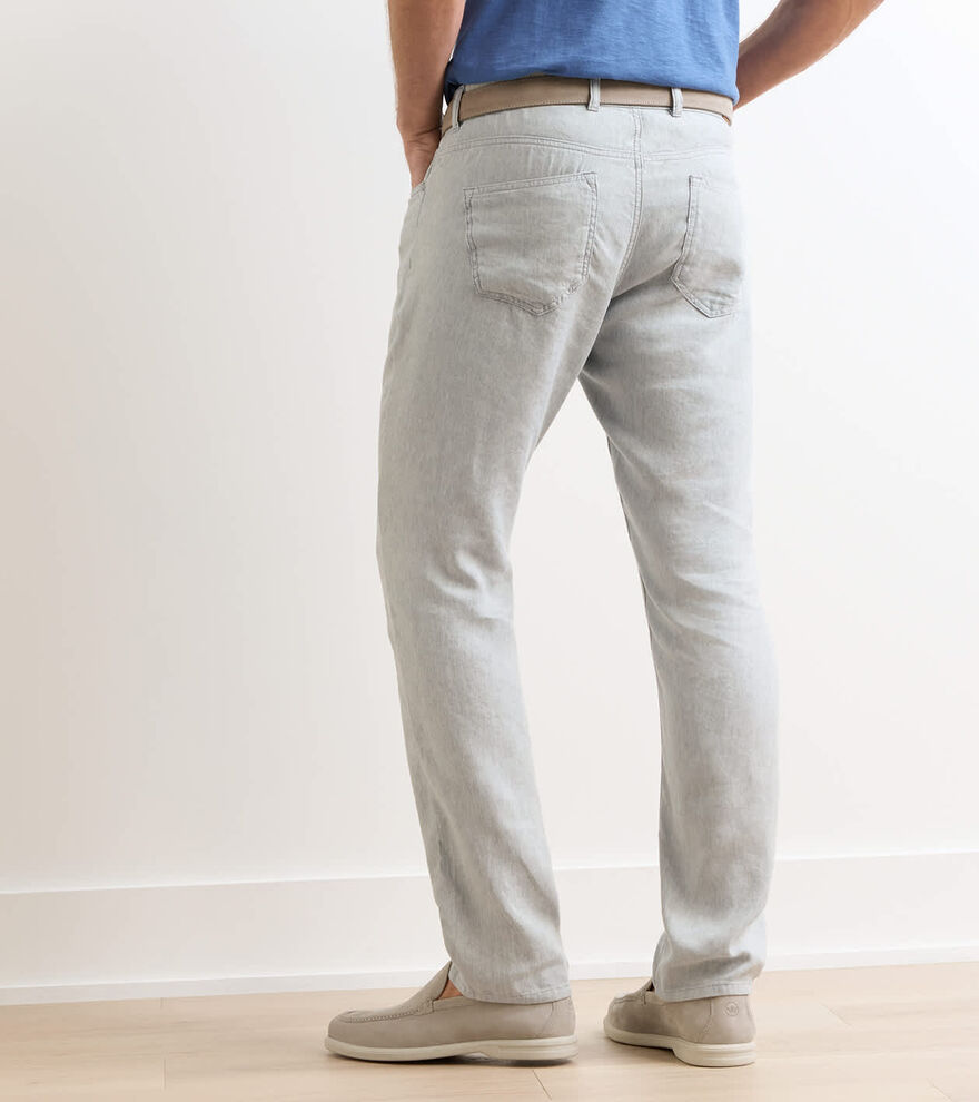 Hampton Twill Five Pocket Trouser - Alternate Image 2