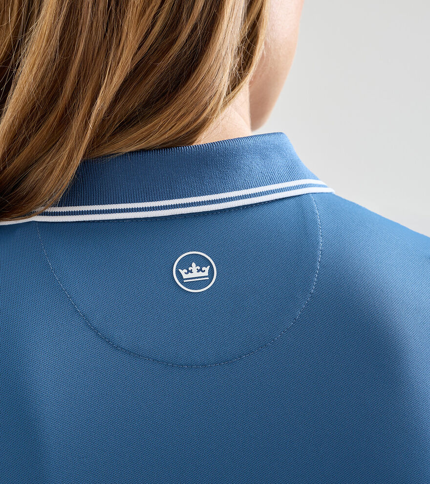 Canterbury Tipped Sport Mesh Sleeveless Polo image number 4