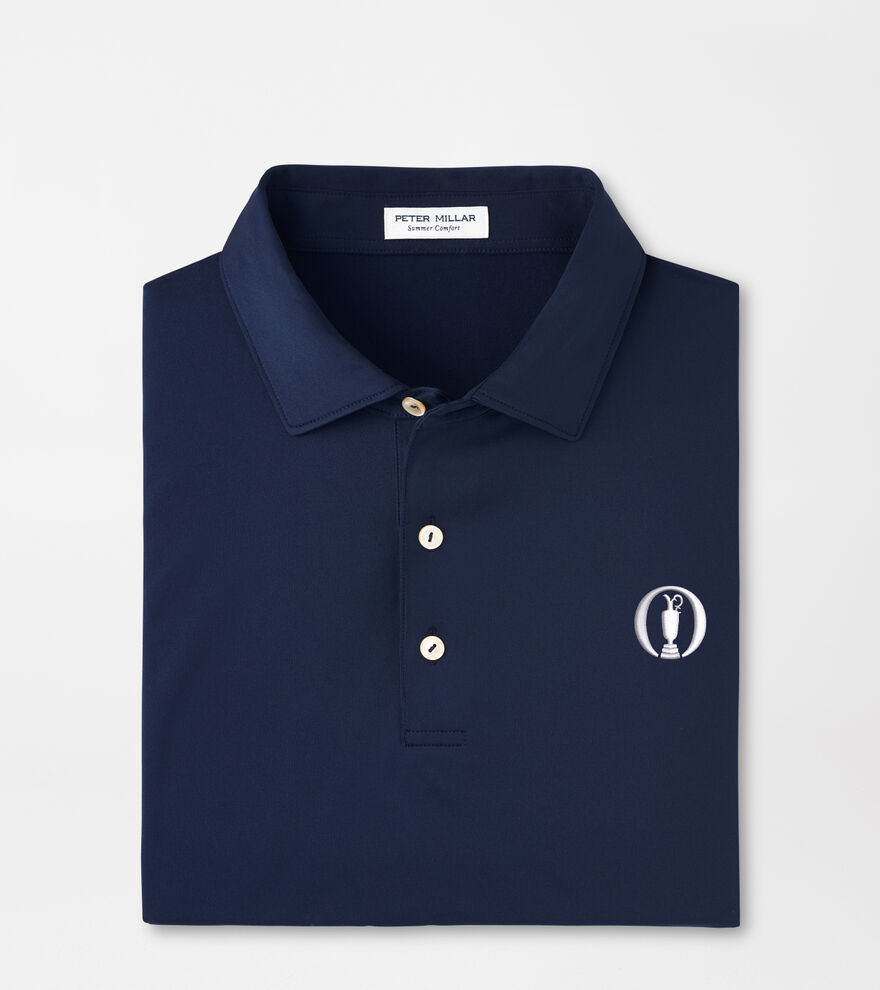 The Open Solid Performance Jersey Polo image number 1