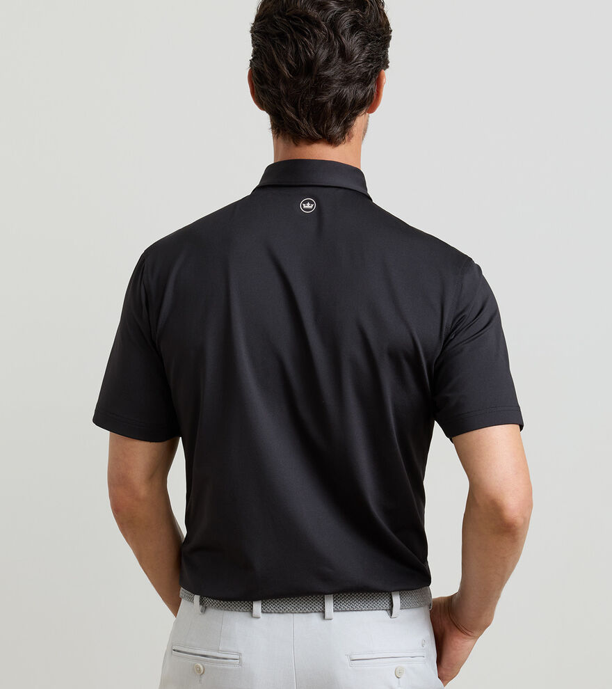 Solid Performance Jersey Polo image number 3