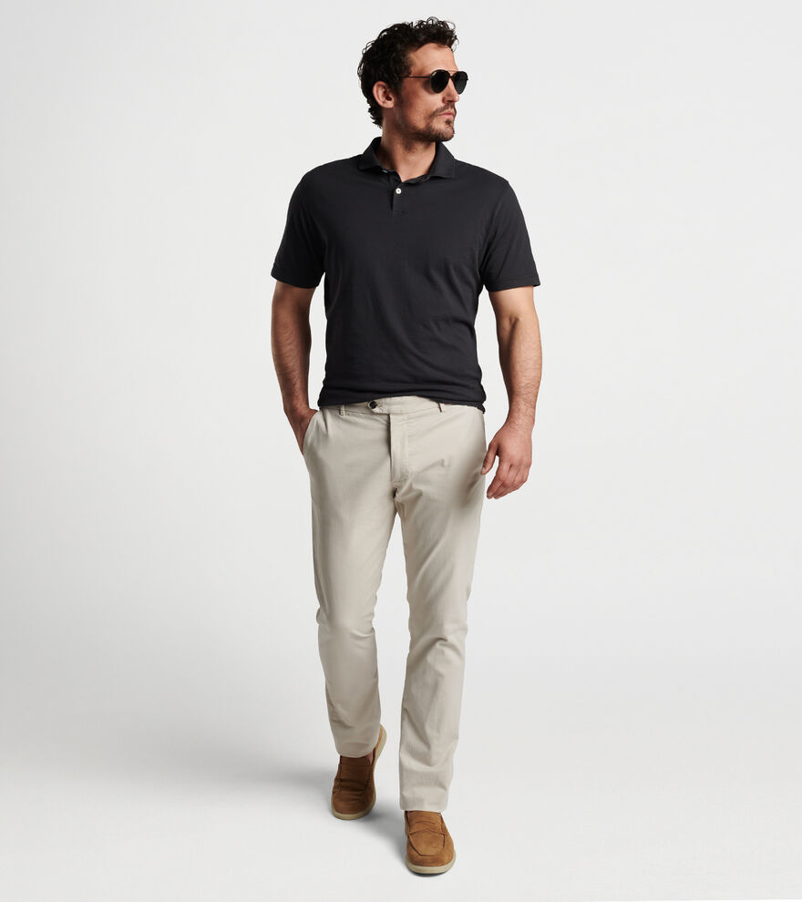 Concorde Garment-Dyed Flat-Front Trouser image number 2