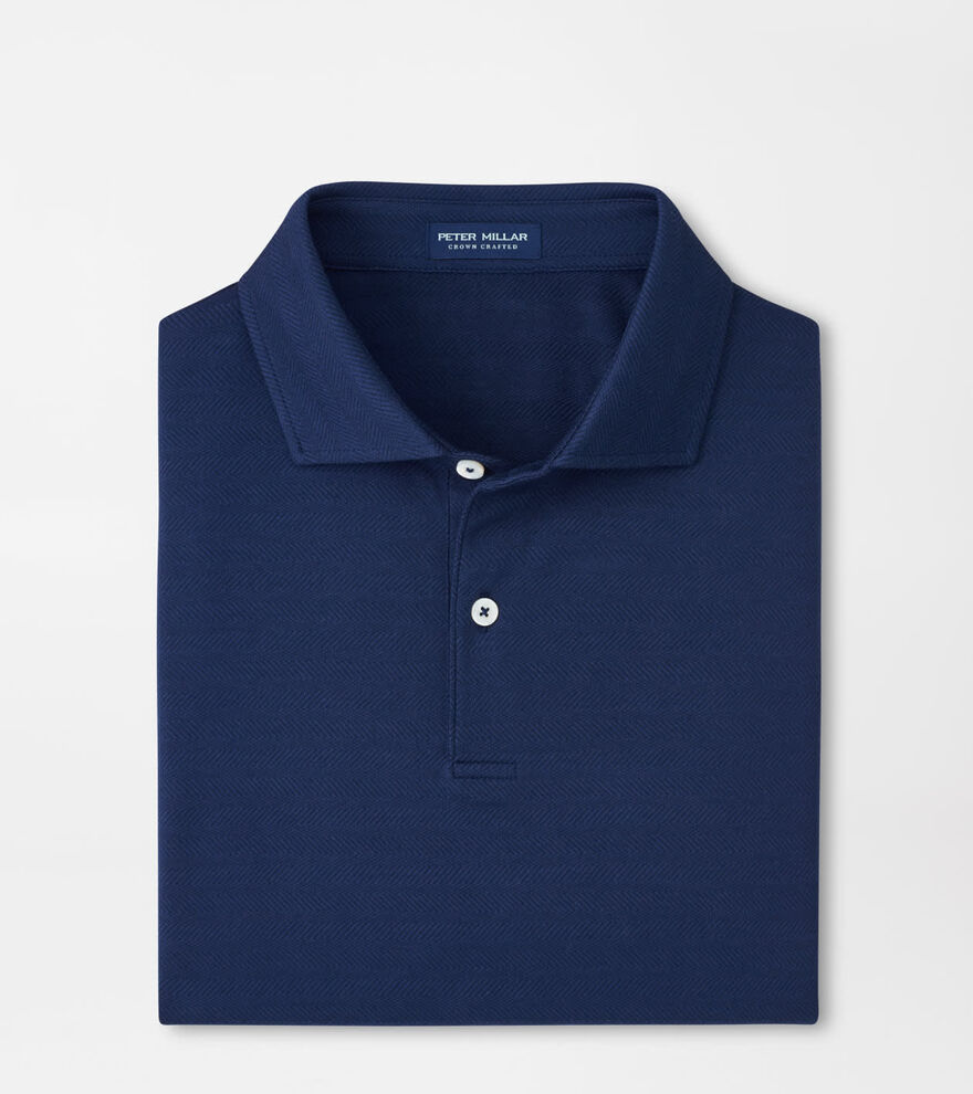 Excursionist Flex Herringbone Knit Polo image number 1