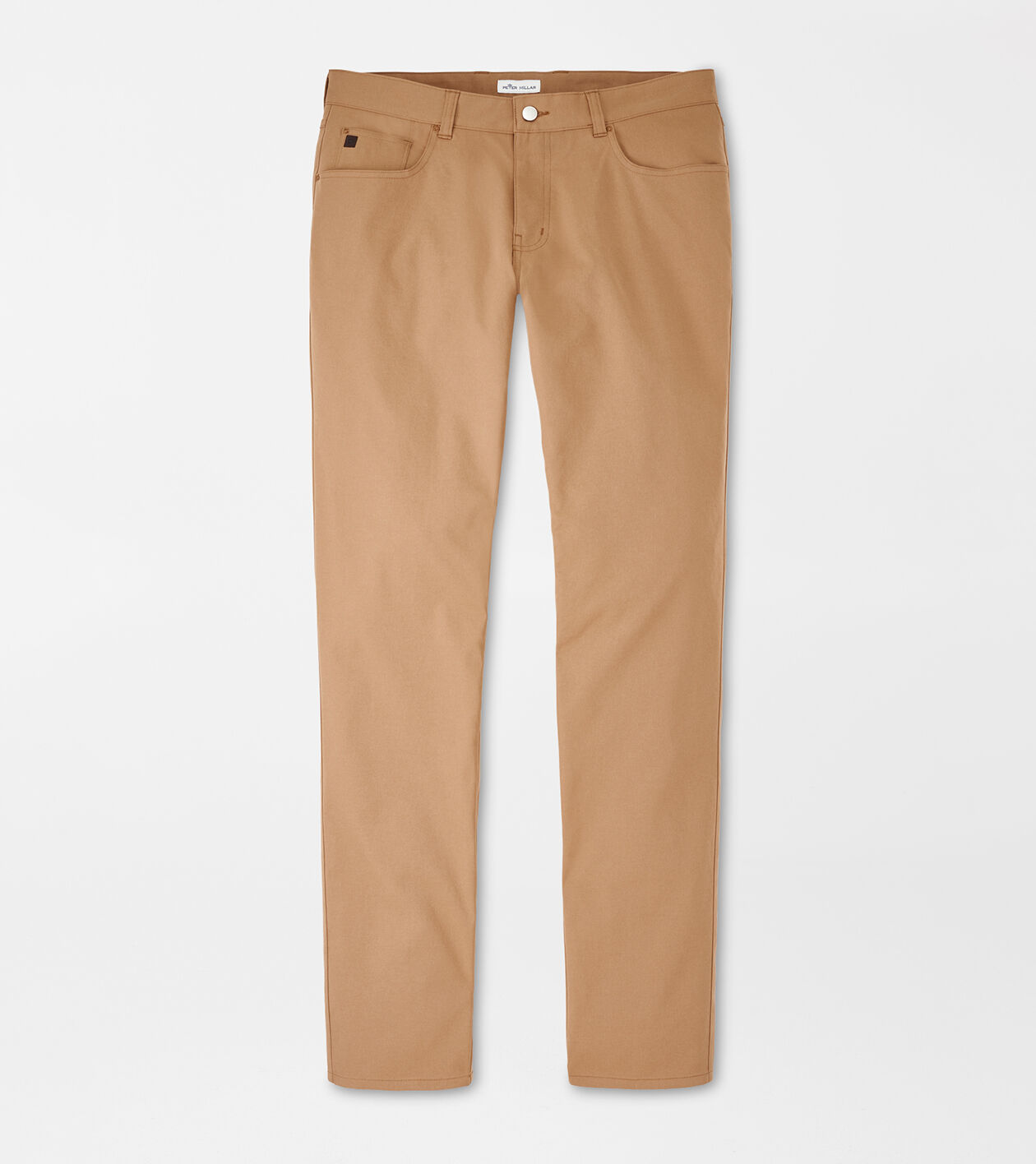 Five pocket top khaki pants