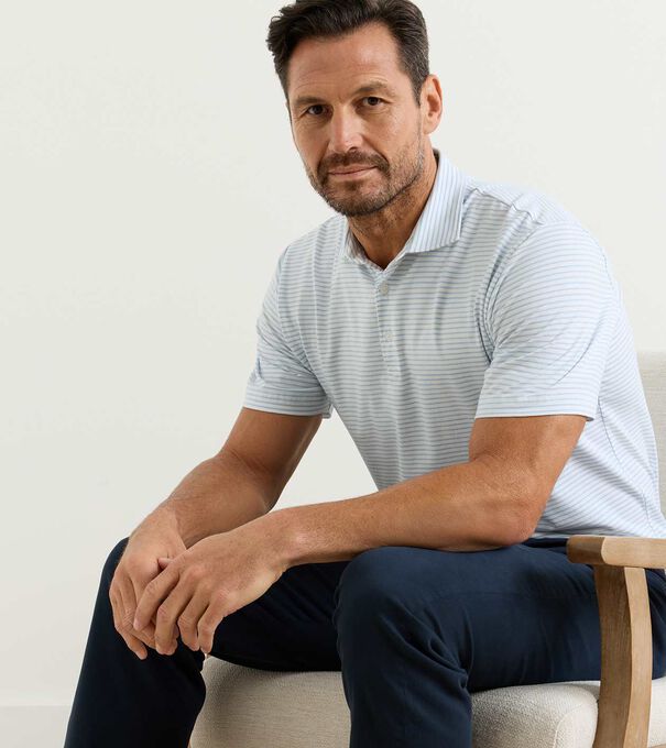 Gilman Crown Flex Cotton Polo - Alternate Image 1