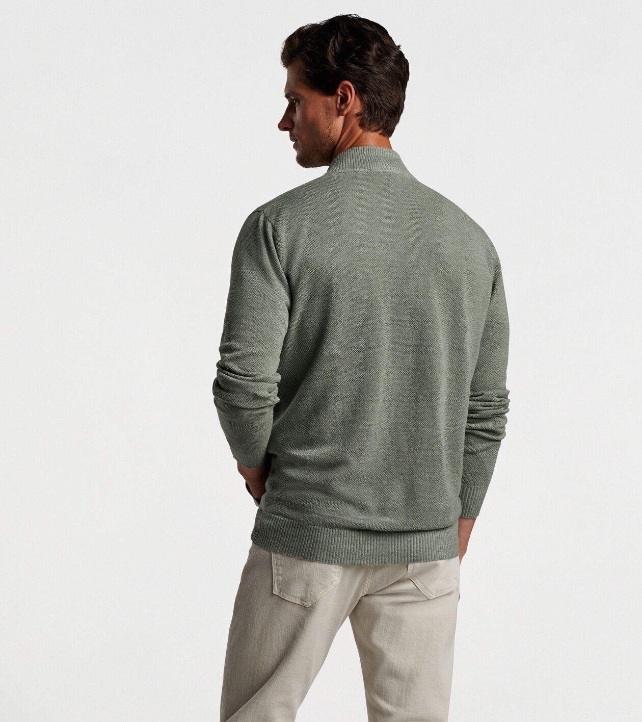 Glasgow Button Front Jumper Men s Jumpers Peter Millar