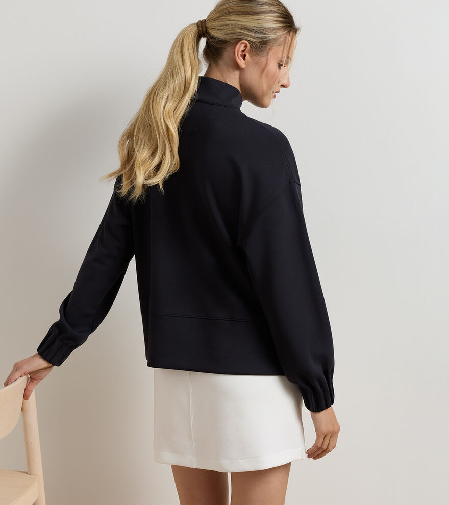 Flora Knit Half-Zip Pullover - Alternate Image 2