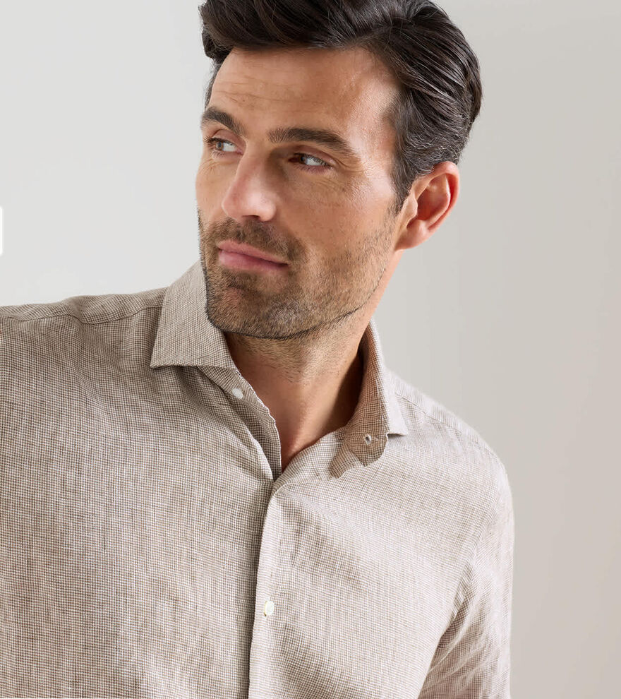 Astino Lino Check Shirt image number 5