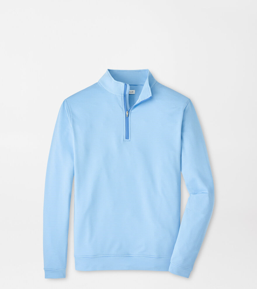 Perth Sugar Stripe Performance Quarter-Zip image number 1