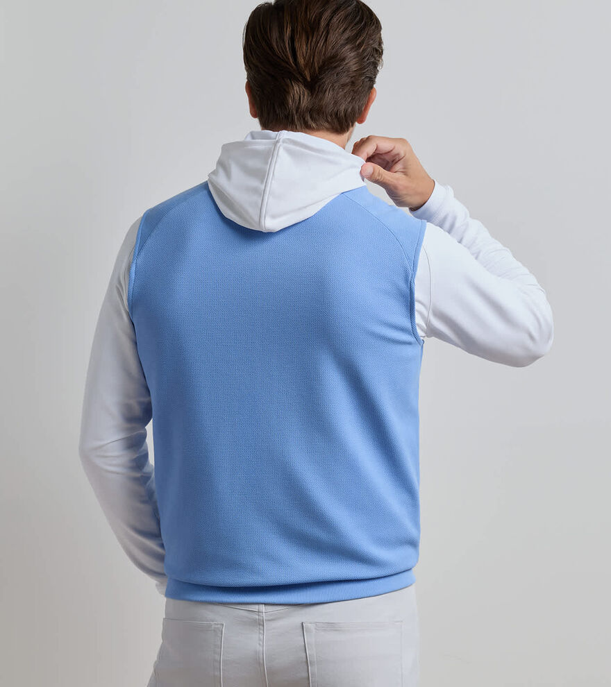Cradle Piqu&eacute; Performance Full-Zip Gilet - Alternate Image 2