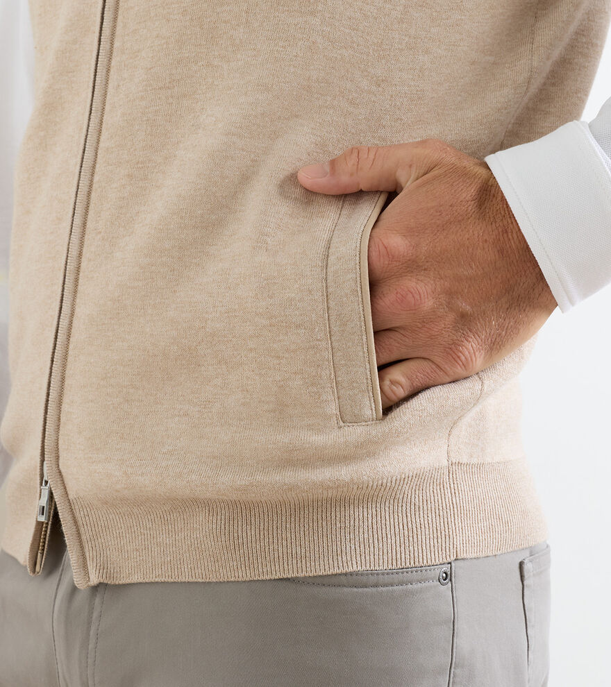 Coolspun Lite Full-Zip Sleeveless Jumper image number 4