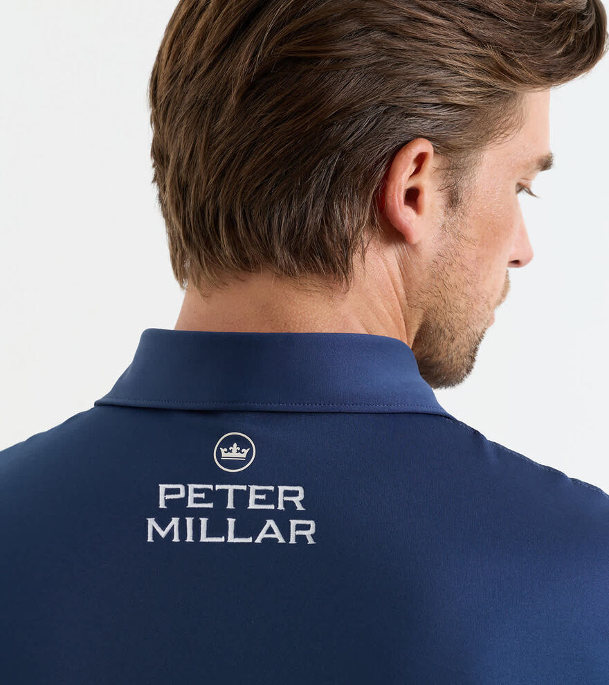 Tour Logo Solid Performance Jersey Polo - Alternate Image 2