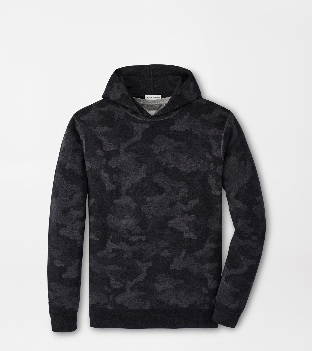 Merino wool camo hoodie outlet