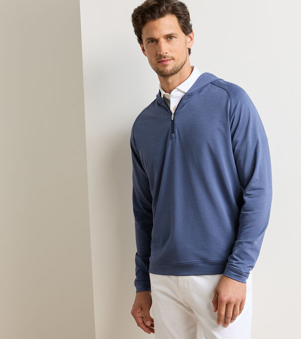 Pine Performance Quarter-Zip Hoodie
