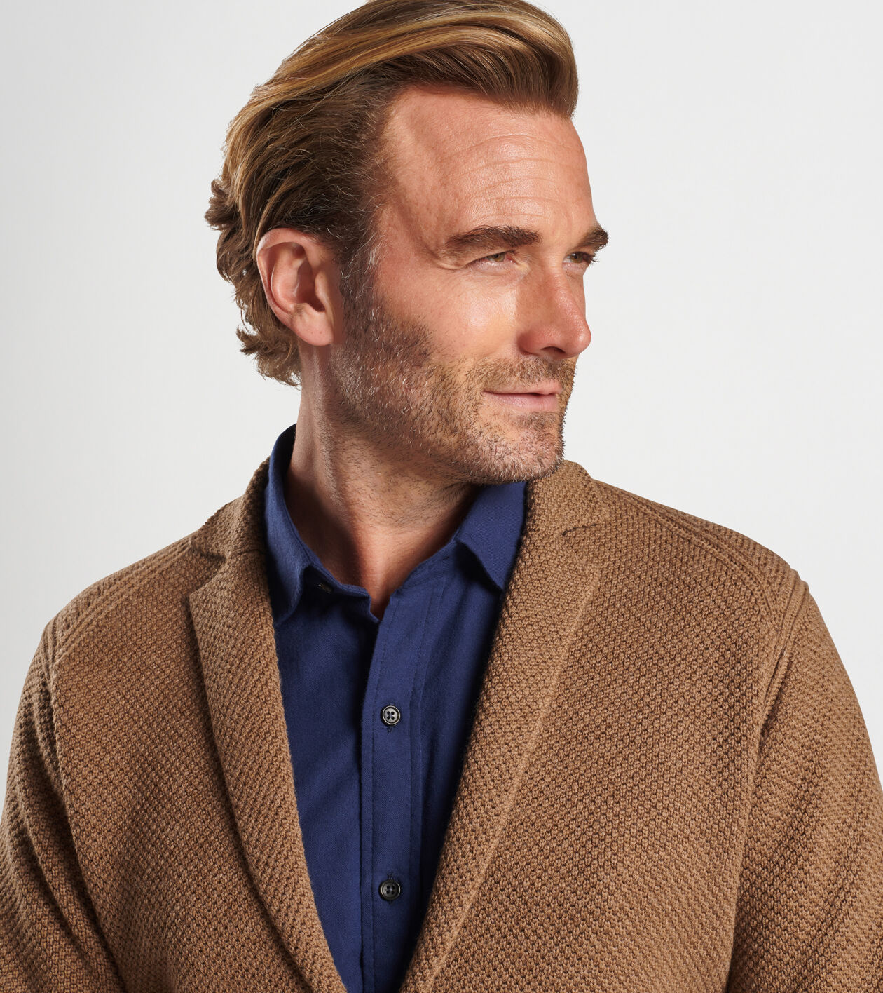 Mens three sales button blazer